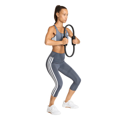 ADIDAS Optime Essentials Workout 3-Stripes 3/4 Women's Training Leggings - Supersports Thailand