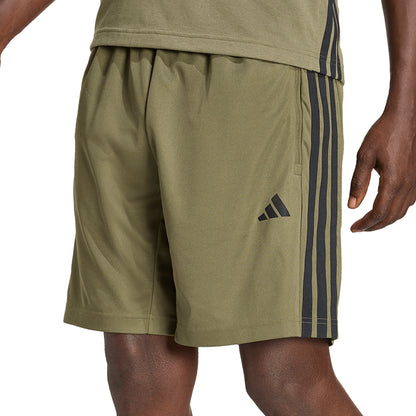 ADIDAS Workout Essentials Base 3-Stripes Pique Short 9 inch Men's Training Shorts - Supersports Thailand