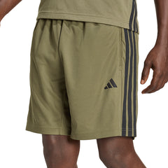 ADIDAS Workout Essentials Base 3-Stripes Pique Short 9 inch Men's Training Shorts - Supersports Thailand