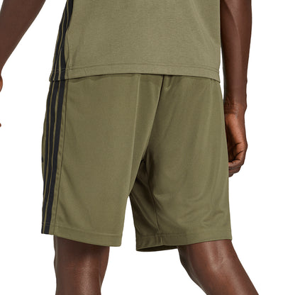 ADIDAS Workout Essentials Base 3-Stripes Pique Short 9 inch Men's Training Shorts - Supersports Thailand