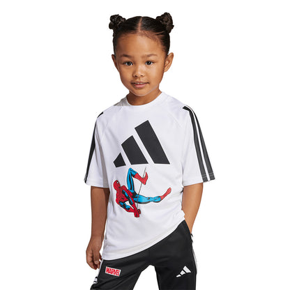 ADIDAS Marvel Spider-Man เสื้อยืดเด็ก