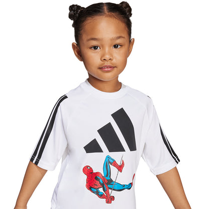 ADIDAS Marvel Spider-Man เสื้อยืดเด็ก