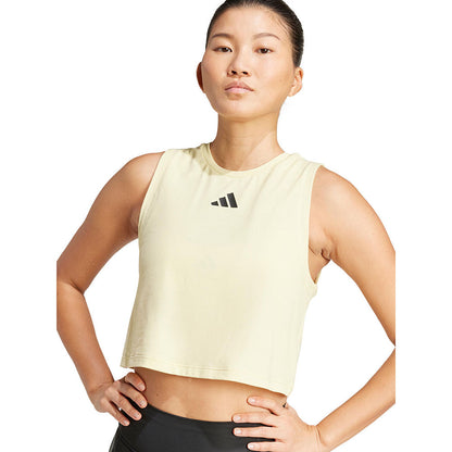 ADIDAS Power 3-Stripes Boxy เสื้อกล้ามออกกำลังกายผู้หญิง