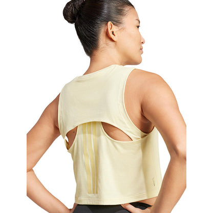 ADIDAS Power 3-Stripes Boxy เสื้อกล้ามออกกำลังกายผู้หญิง