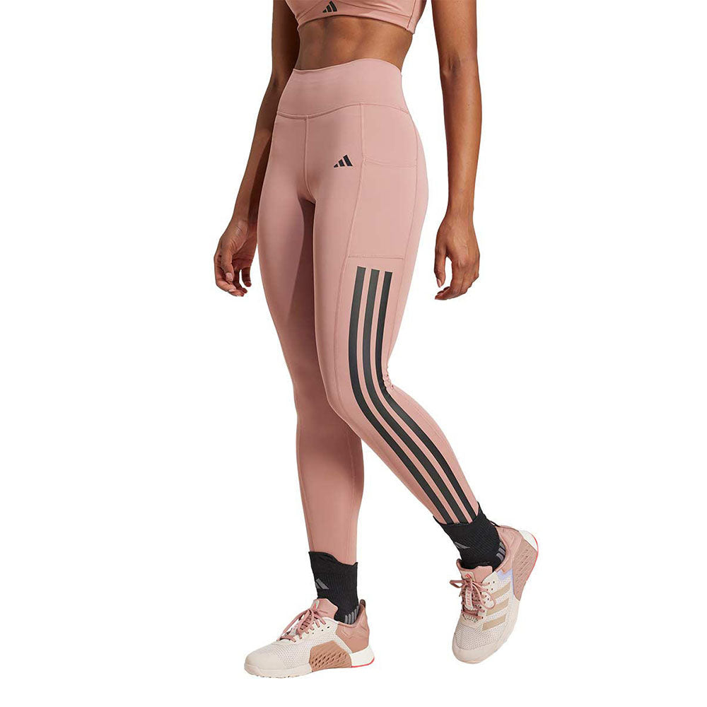 ADIDAS Optime 3-Stripes Full-Length Women's Training Leggings - Supersports Thailand