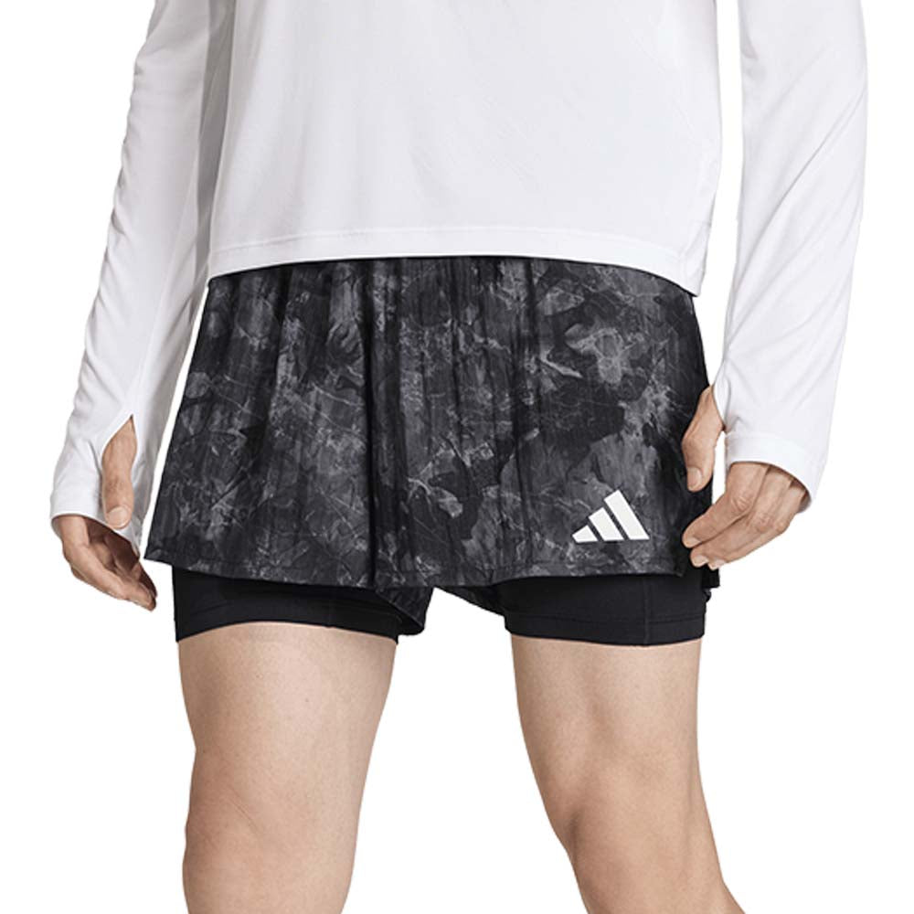 ADIDAS adi365 Spray Dye 2in1 Men's Running Shorts - Supersports Thailand