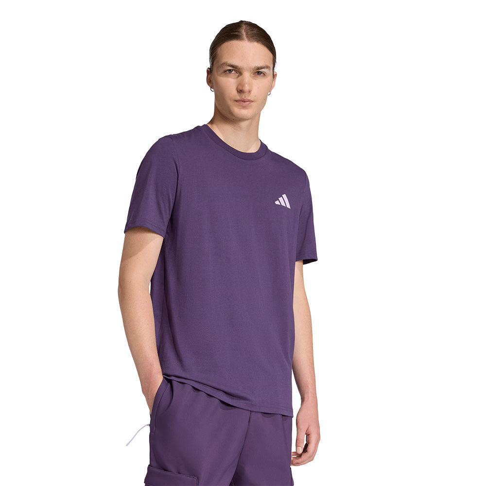ADIDAS Mercedes - AMG Petronas Formula One Team Premium Woven Graphic เสื้อยืดผู้ชาย