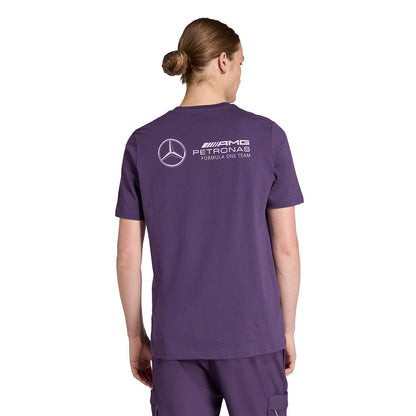 ADIDAS Mercedes - AMG Petronas Formula One Team Premium Woven Graphic เสื้อยืดผู้ชาย