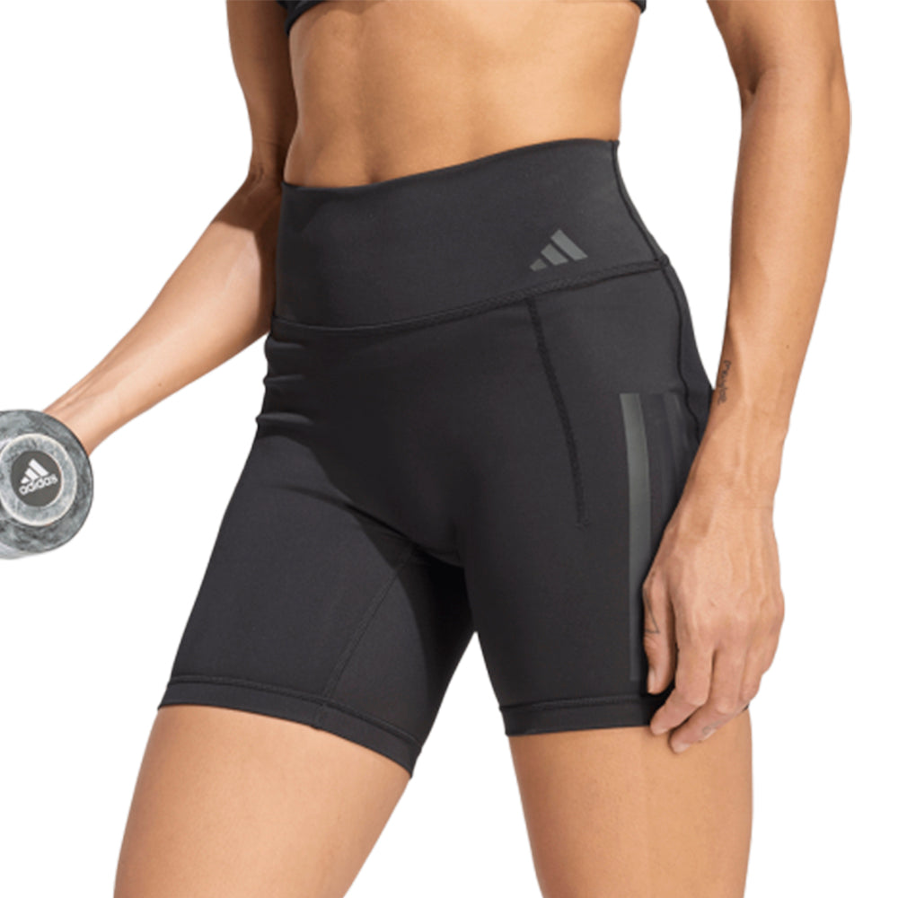 ADIDAS Optime Workout 3-Stripes Women's Training Shorts - Supersports Thailand Supersports Thailand