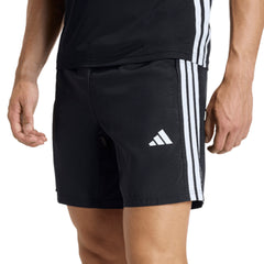 ADIDAS Workout Essentials Base 3 Stripes Woven Men's Training Shorts - Supersports Thailand