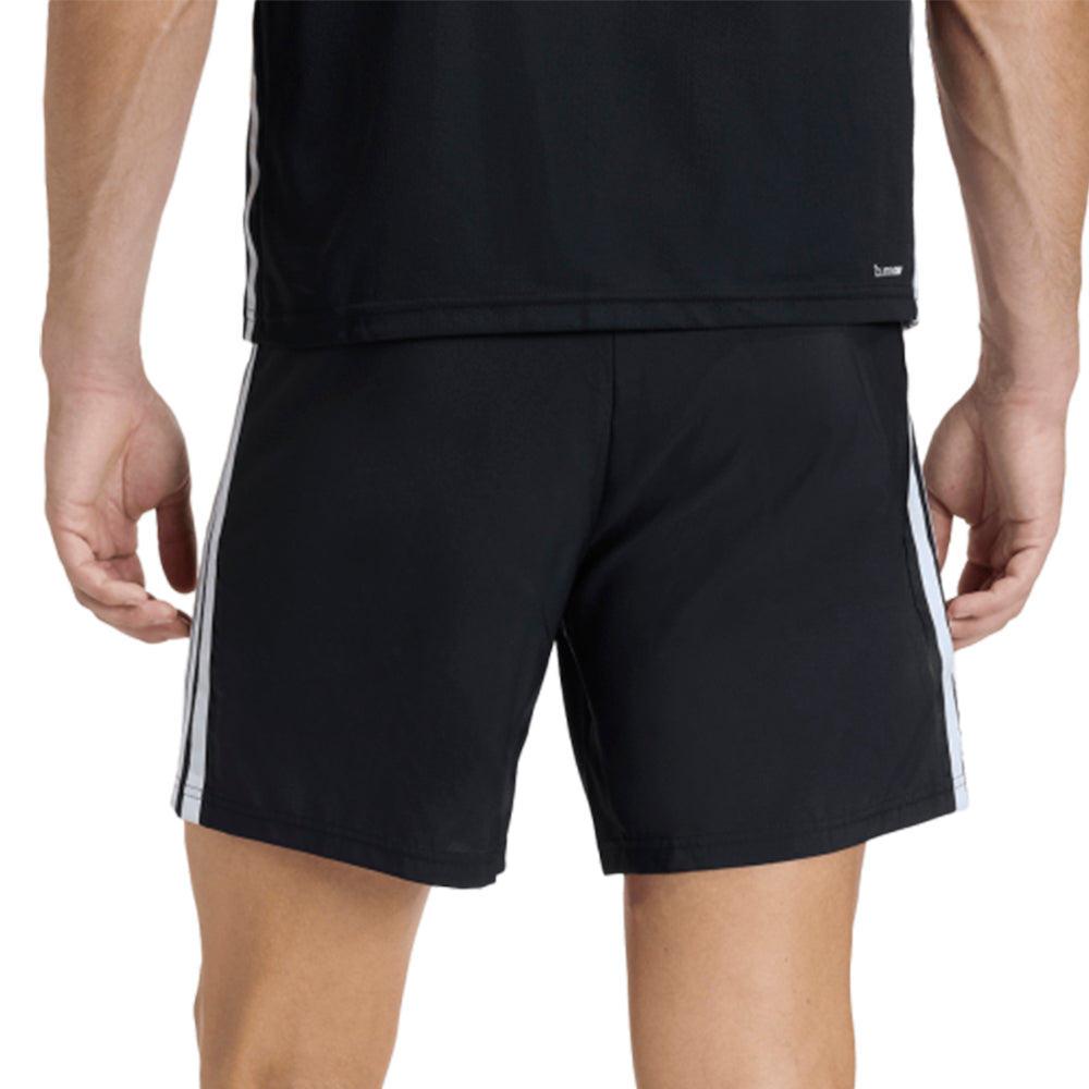 ADIDAS Workout Essentials Base 3 Stripes Woven Men's Training Shorts - Supersports Thailand