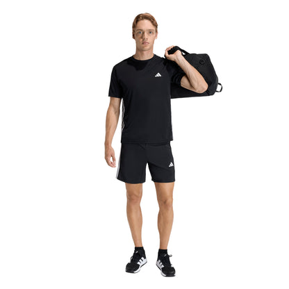ADIDAS Workout Essentials Base 3 Stripes Woven Men's Training Shorts - Supersports Thailand
