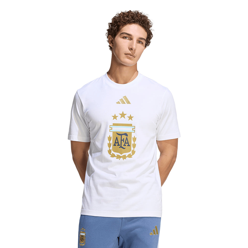 ADIDAS Argentina DNA Graphic Men's Football T-Shirt - Supersports Thailand