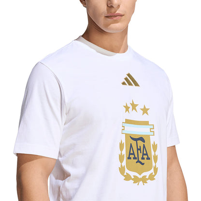 ADIDAS Argentina DNA Graphic Men's Football T-Shirt - Supersports Thailand