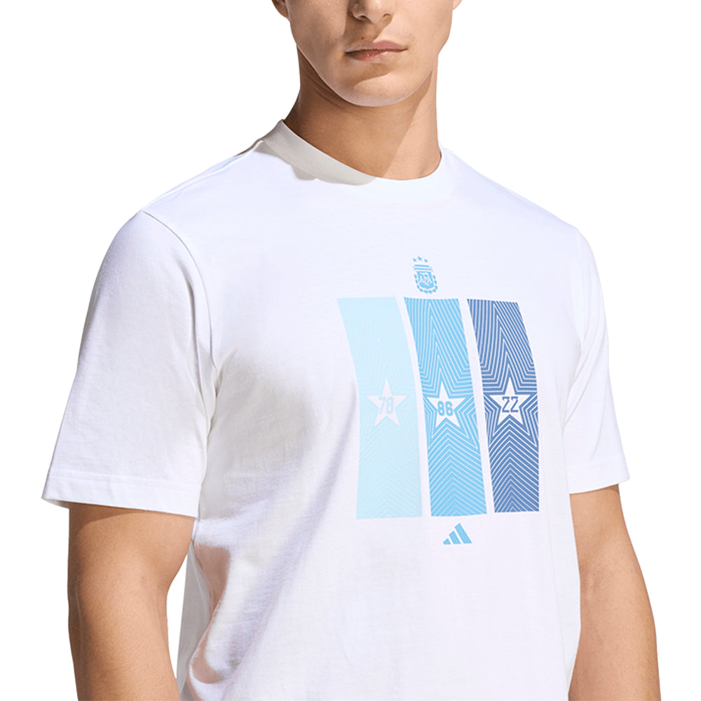 ADIDAS Argentina Home Men's Football T-Shirt - Supersports Thailand