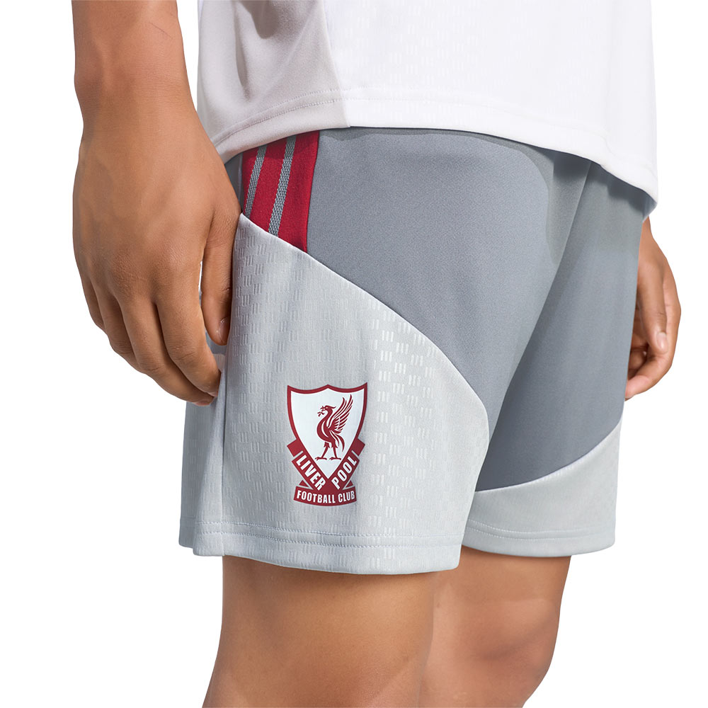 ADIDAS Liverpool FC 26/27 Cup Tiro Training กางเกงฟุตบอลขาสั้นผู้ชาย Supersports Thailand