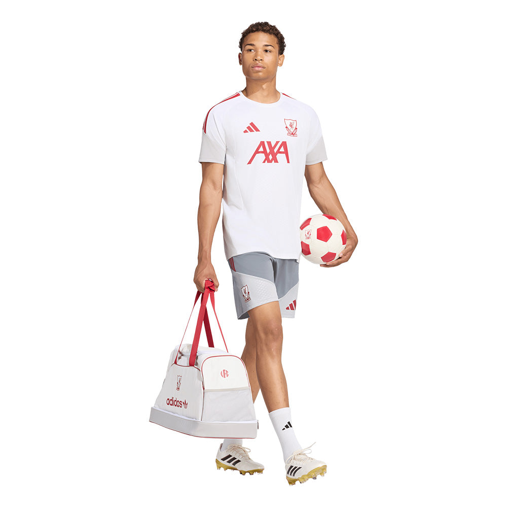 ADIDAS Liverpool FC 26/27 Cup Tiro Training กางเกงฟุตบอลขาสั้นผู้ชาย Supersports Thailand