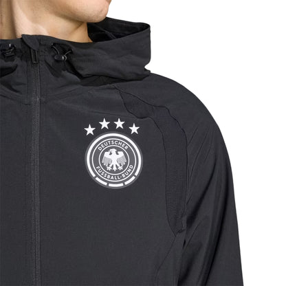 ADIDAS Germany Tiro Travel Full Zip เสื้อแจ็คเก็ตผู้ชาย