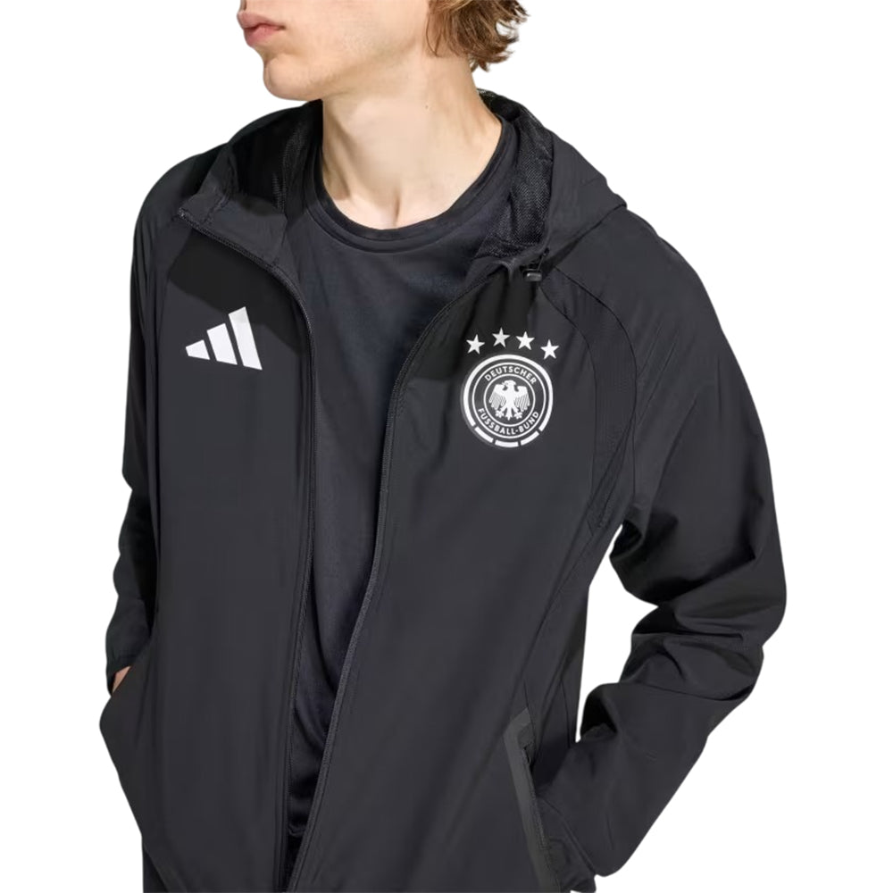 ADIDAS Germany Tiro Travel Full Zip เสื้อแจ็คเก็ตผู้ชาย