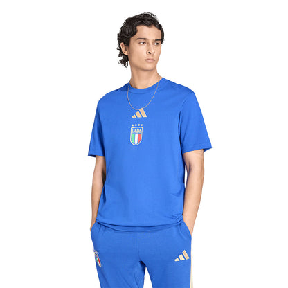 ADIDAS Italy DNA Graphic Men's Football T-Shirt - Supersports Thailand