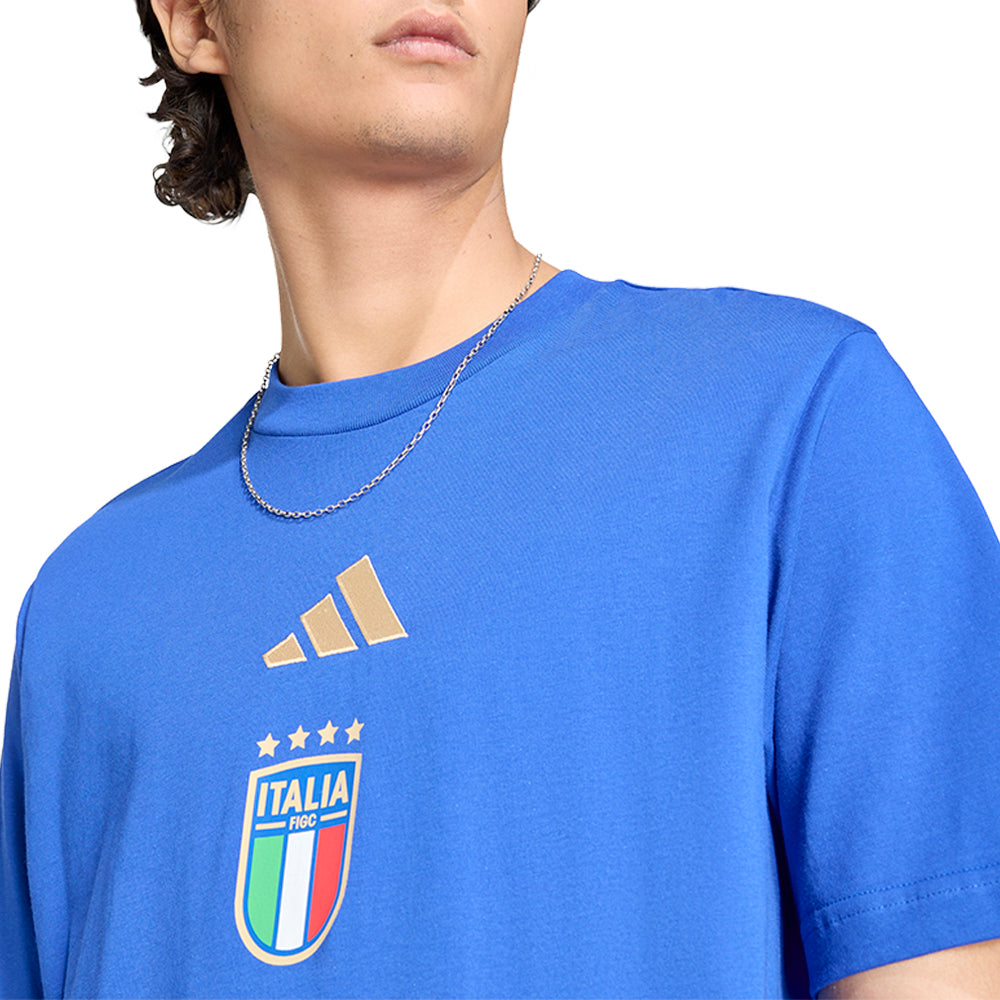 ADIDAS Italy DNA Graphic Men's Football T-Shirt - Supersports Thailand