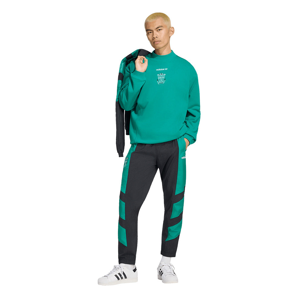ADIDAS Liverpool FC EQT Track กางเกงฟุตบอลขายาวผู้ชาย Supersports Thailand