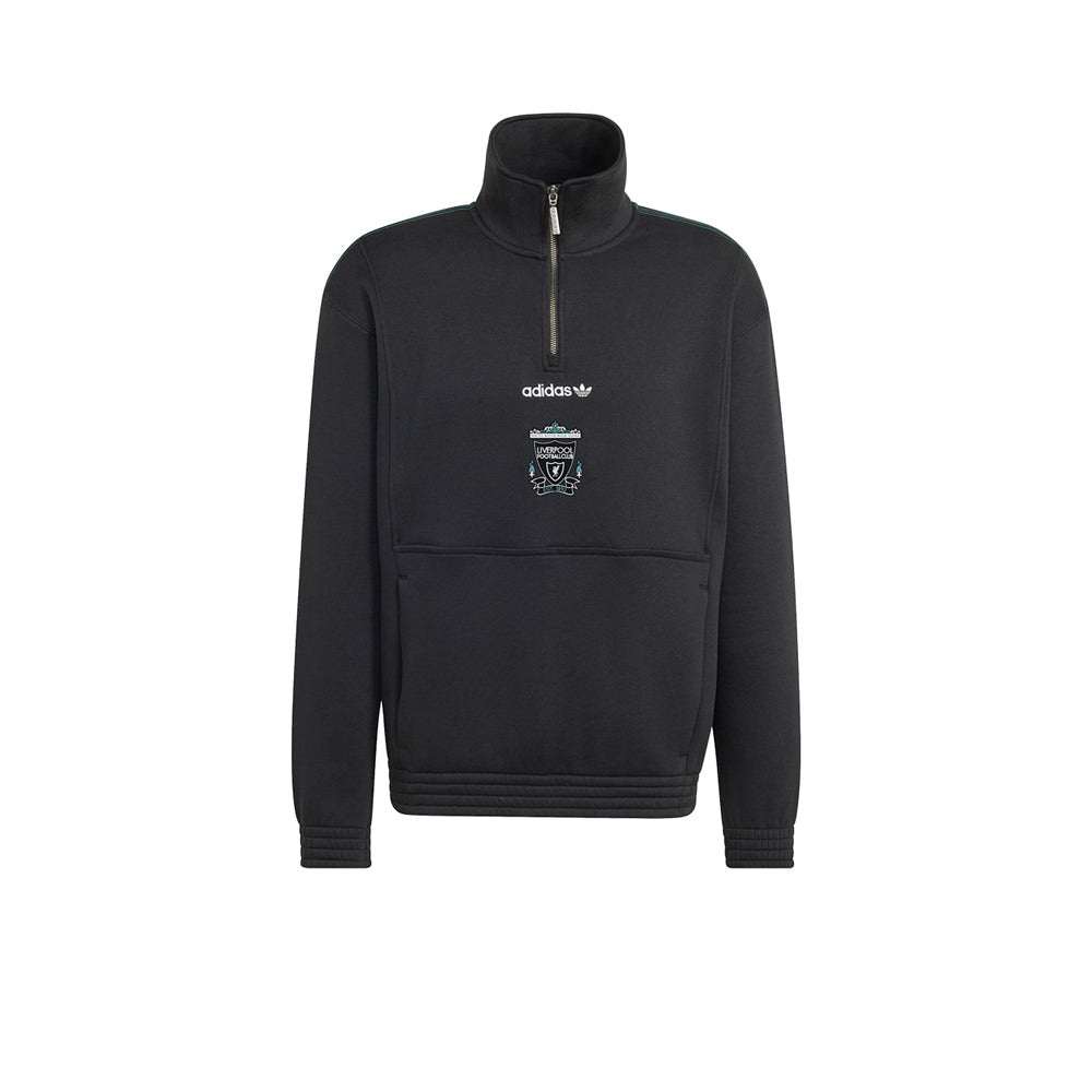 ADIDAS Liverpool FC EQT Half Zip เสื้อลำลองแขนยาวผู้ชาย Supersports Thailand