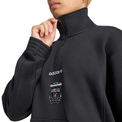 ADIDAS Liverpool FC EQT Half Zip เสื้อลำลองแขนยาวผู้ชาย