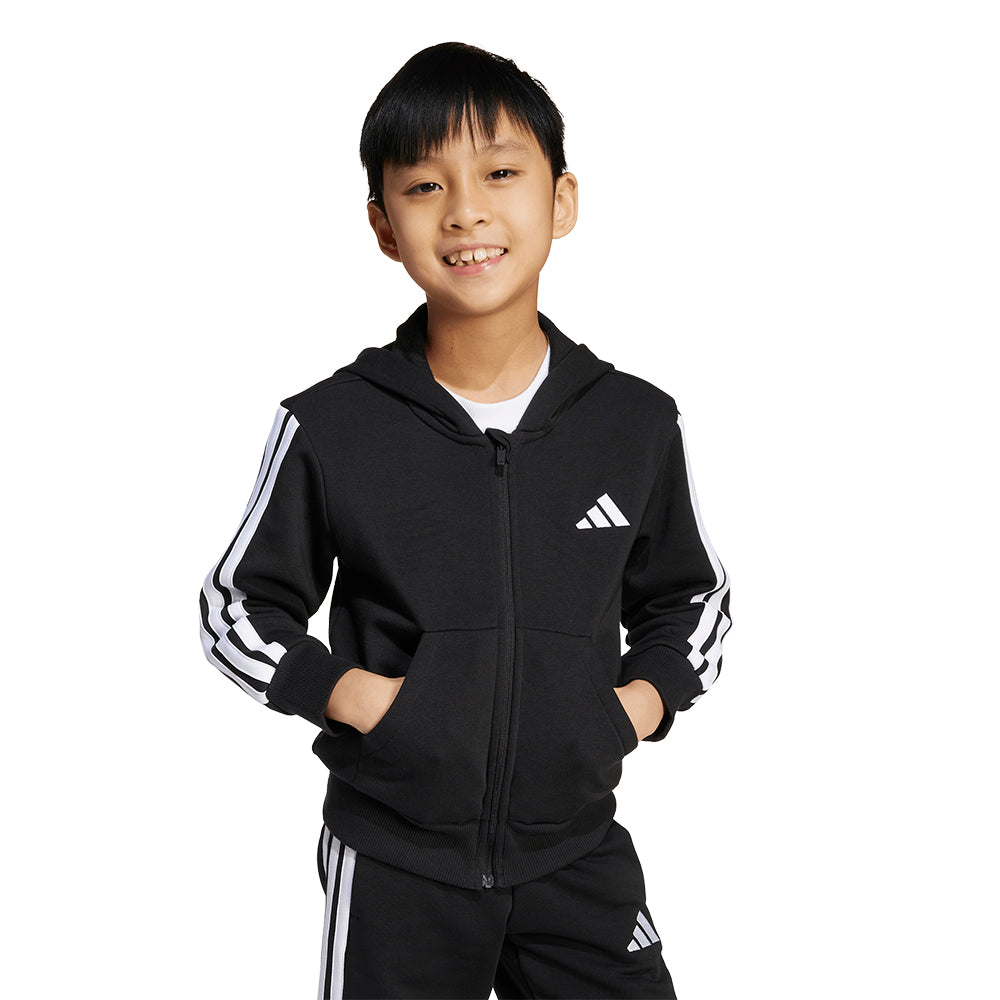 ADIDAS Essentials Full-Zip Hoodie Kids Jacket - Supersports Thailand
