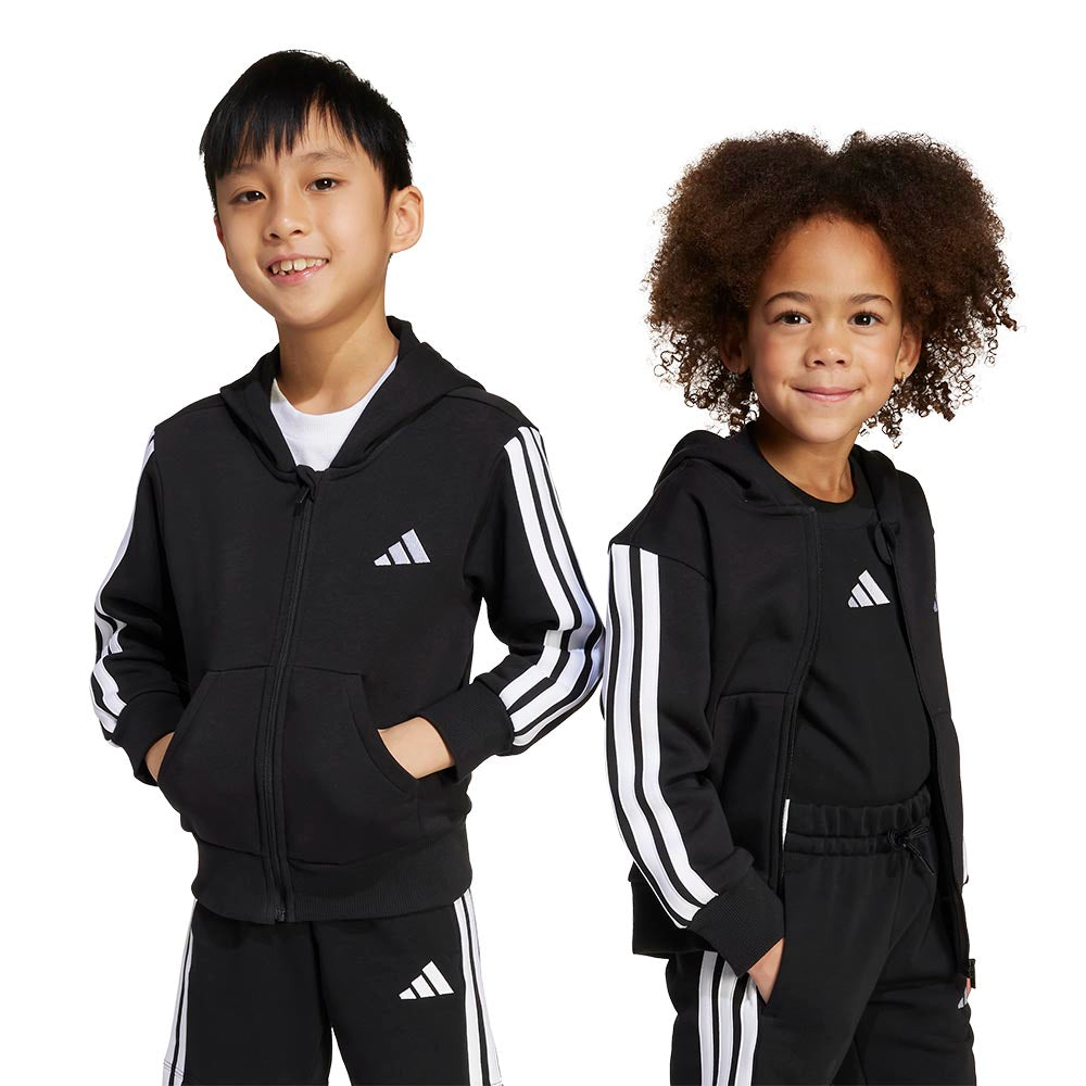 ADIDAS Essentials Full-Zip Hoodie Kids Jacket - Supersports Thailand