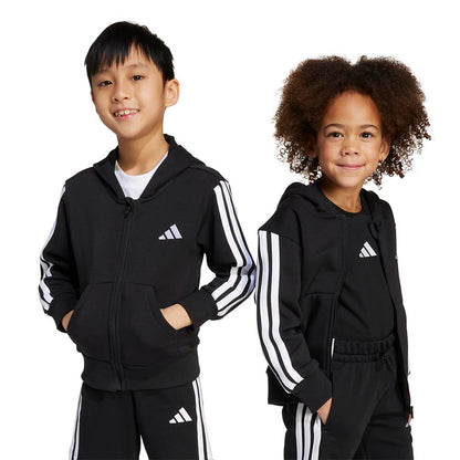 ADIDAS Essentials Full-Zip Hoodie Kids Jacket - Supersports Thailand