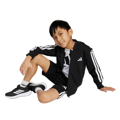 ADIDAS Essentials Full-Zip Hoodie Kids Jacket - Supersports Thailand