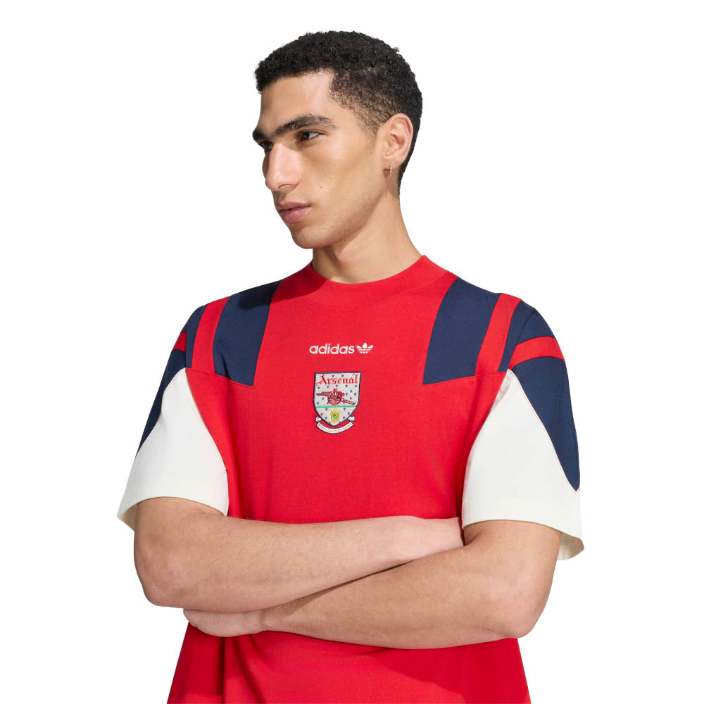 ADIDAS Arsenal FC EQT เสื้อยืดฟุตบอลผู้ชาย Supersports Thailand