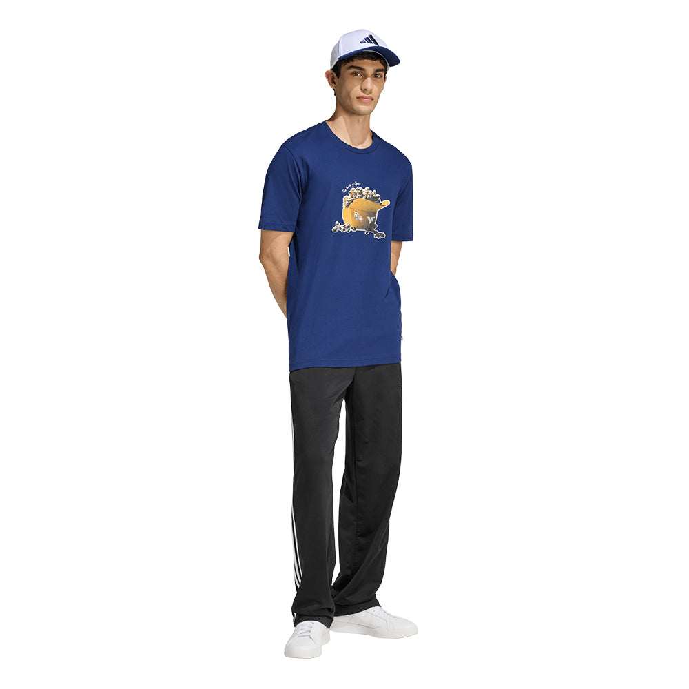 ADIDAS Snack Popcorn Graphic เสื้อยืดผู้ชาย Supersports Thailand