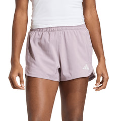 ADIDAS Pacer Workout Woven High Rise กางเกงออกกำลังกายขาสั้นผู้หญิง