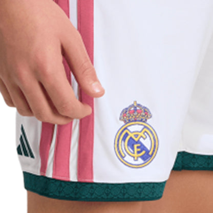 ADIDAS Kids Real Madrid Home 2026/27 Football Shorts - Supersports Thailand