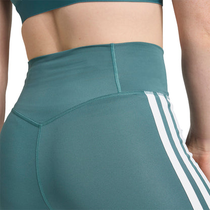 ADIDAS Optime Essentials 3-Stripes กางเกงเลกกิ้งขาสั้นผู้หญิง