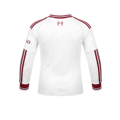 ADIDAS เสื้อแข่งเด็กแขนยาวทีมลิเวอร์พูล ชุดเยือน ฤดูกาล 2026/27