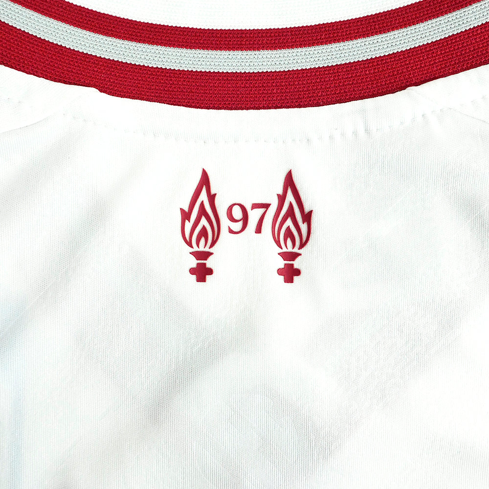 ADIDAS เสื้อแข่งเด็กแขนยาวทีมลิเวอร์พูล ชุดเยือน ฤดูกาล 2026/27 Supersports Thailand