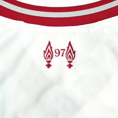 ADIDAS เสื้อแข่งเด็กแขนยาวทีมลิเวอร์พูล ชุดเยือน ฤดูกาล 2026/27