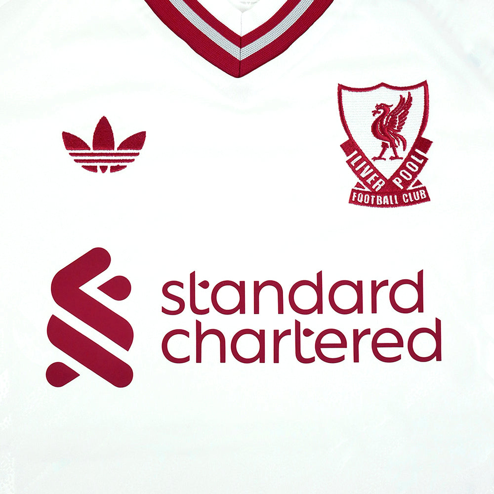 ADIDAS เสื้อแข่งเด็กทีมลิเวอร์พูล ชุดเยือน ฤดูกาล 2026/27 Supersports Thailand