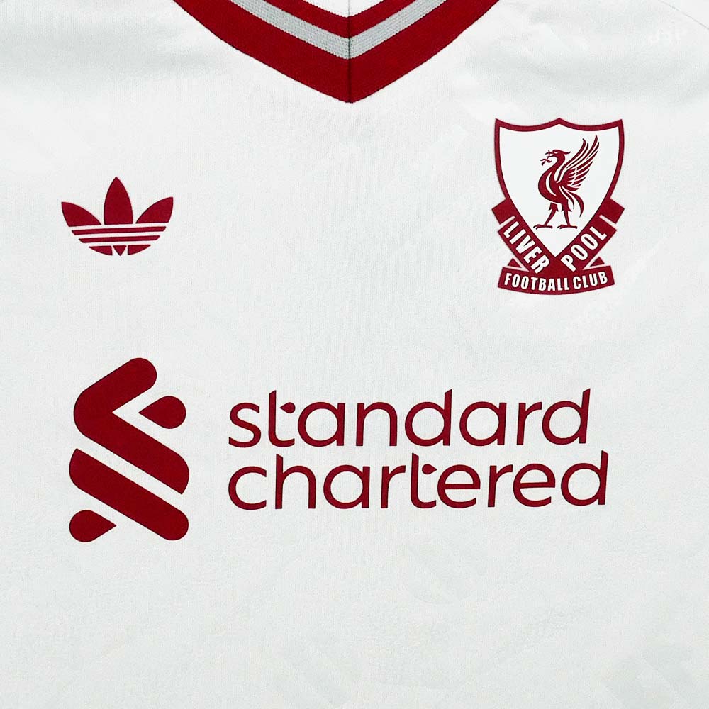 ADIDAS ชุดเซ็ตแข่งเด็กทีมลิเวอร์พูล ชุดเยือน ฤดูกาล 2026/27 Supersports Thailand