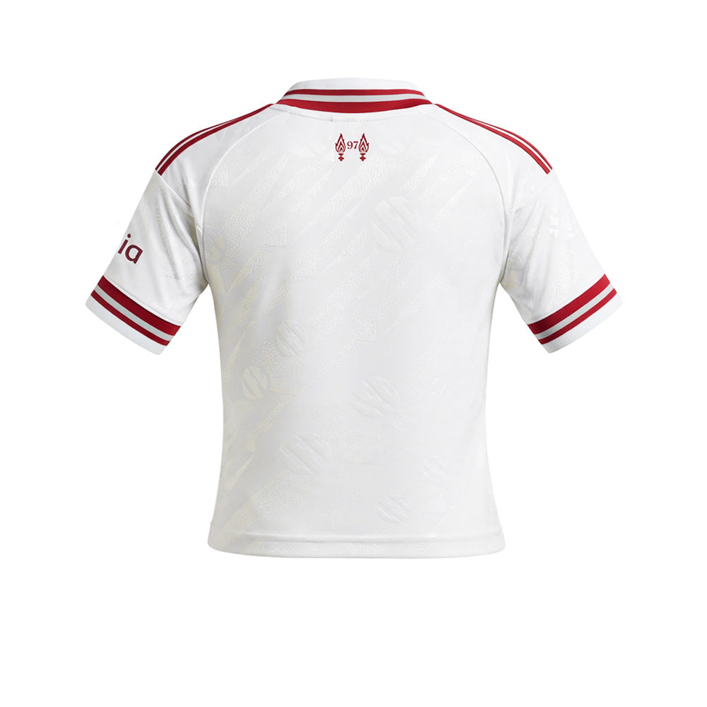 ADIDAS ชุดเซ็ตแข่งเด็กทีมลิเวอร์พูล ชุดเยือน ฤดูกาล 2026/27 Supersports Thailand