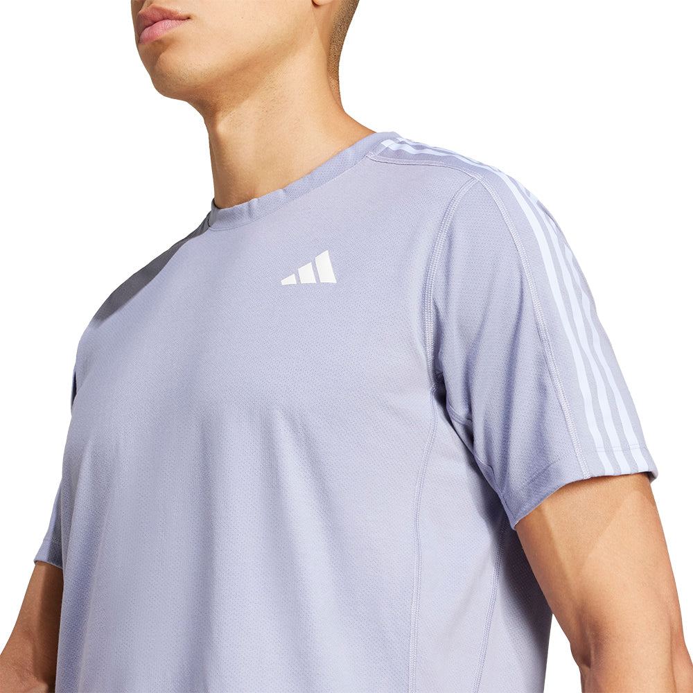 ADIDAS Own The Run 3-Stripes เสื้อวิ่งผู้ชาย