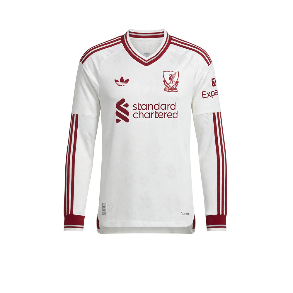 ADIDAS Men's Liverpool FC Away Authentic 2026/27 Long Sleeve Jersey Supersports Thailand
