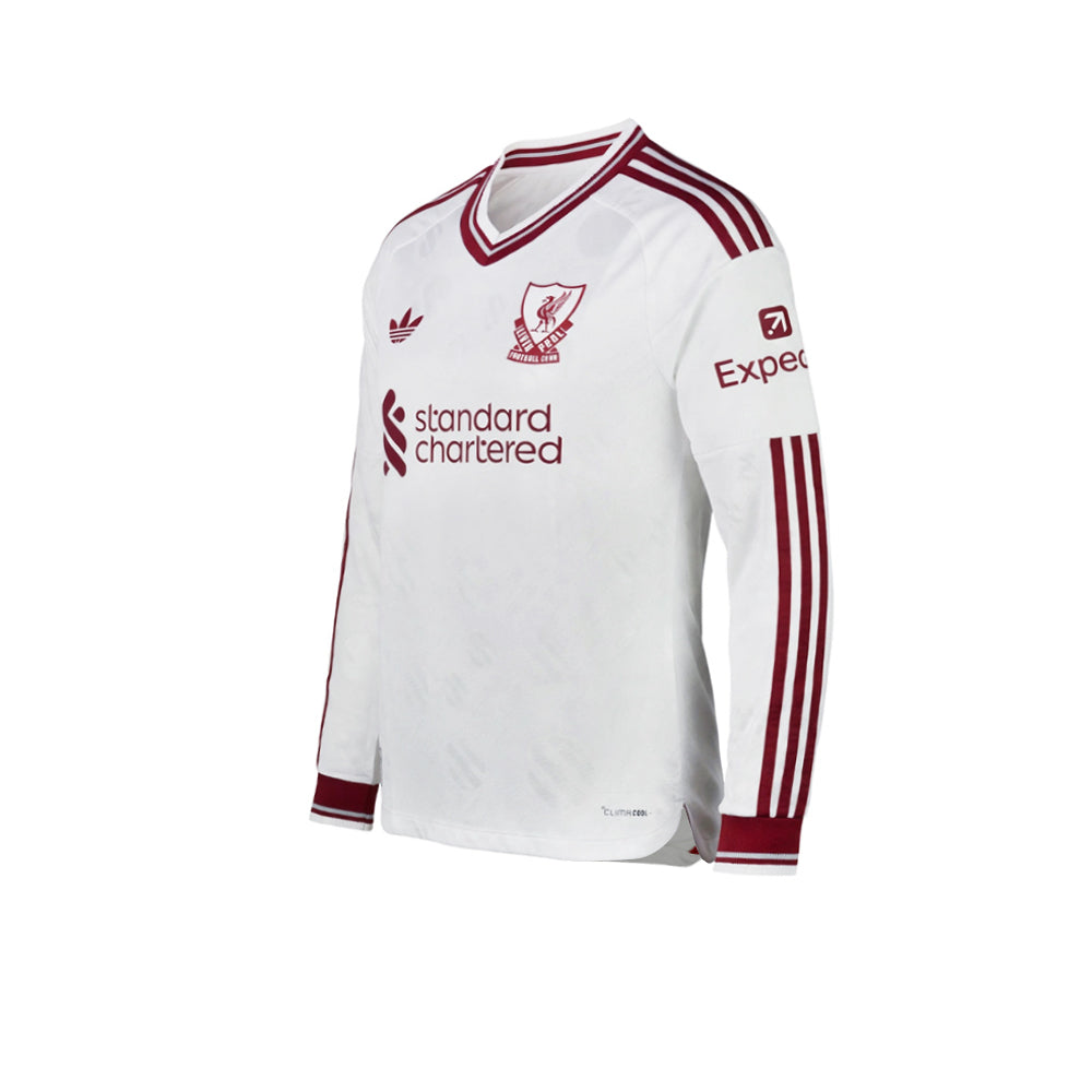 ADIDAS Men's Liverpool FC Away Authentic 2026/27 Long Sleeve Jersey Supersports Thailand