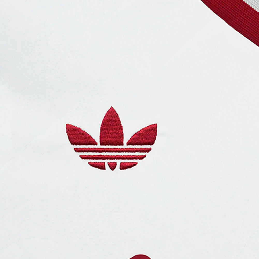 ADIDAS เสื้อแข่งผู้หญิงทรงครอปทีมลิเวอร์พูล ชุดเยือน ฤดูกาล 2026/27 Supersports Thailand