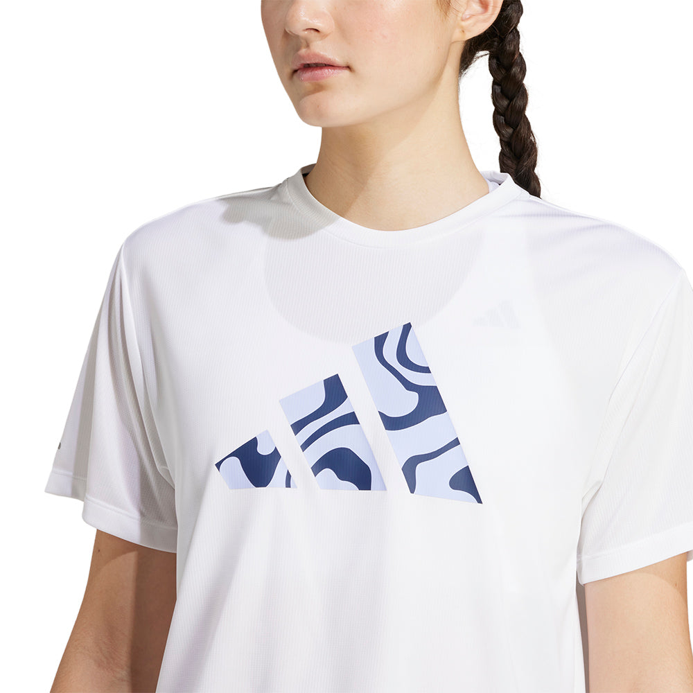 ADIDAS Run It Brand Love Women's Running T-Shirt - Supersports Thailand