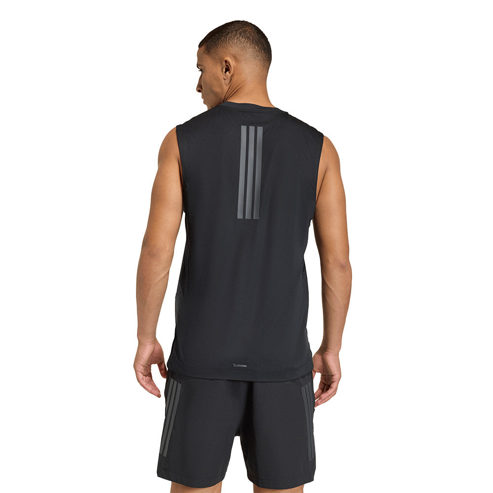 ADIDAS D4T PrimeLift 3 Stripes Men's Training Tank - Supersports Thailand