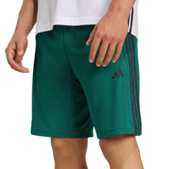 ADIDAS Workout Essentials Base 3-Stripes Pique Short 9 inch Men's Training Shorts - Supersports Thailand